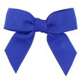thumbnail image 1 of Reliant Ribbon - 5173-05005-3X2, Grosgrain Twist Tie Bows - Large Bows, Royal, 7/8 Inch, 100 Pieces, 1 of 1