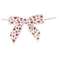 thumbnail image 1 of Reliant Ribbon - 5178-036-05C, Bows, White/red, 7/8 Inch, 100 Pieces, 1 of 1
