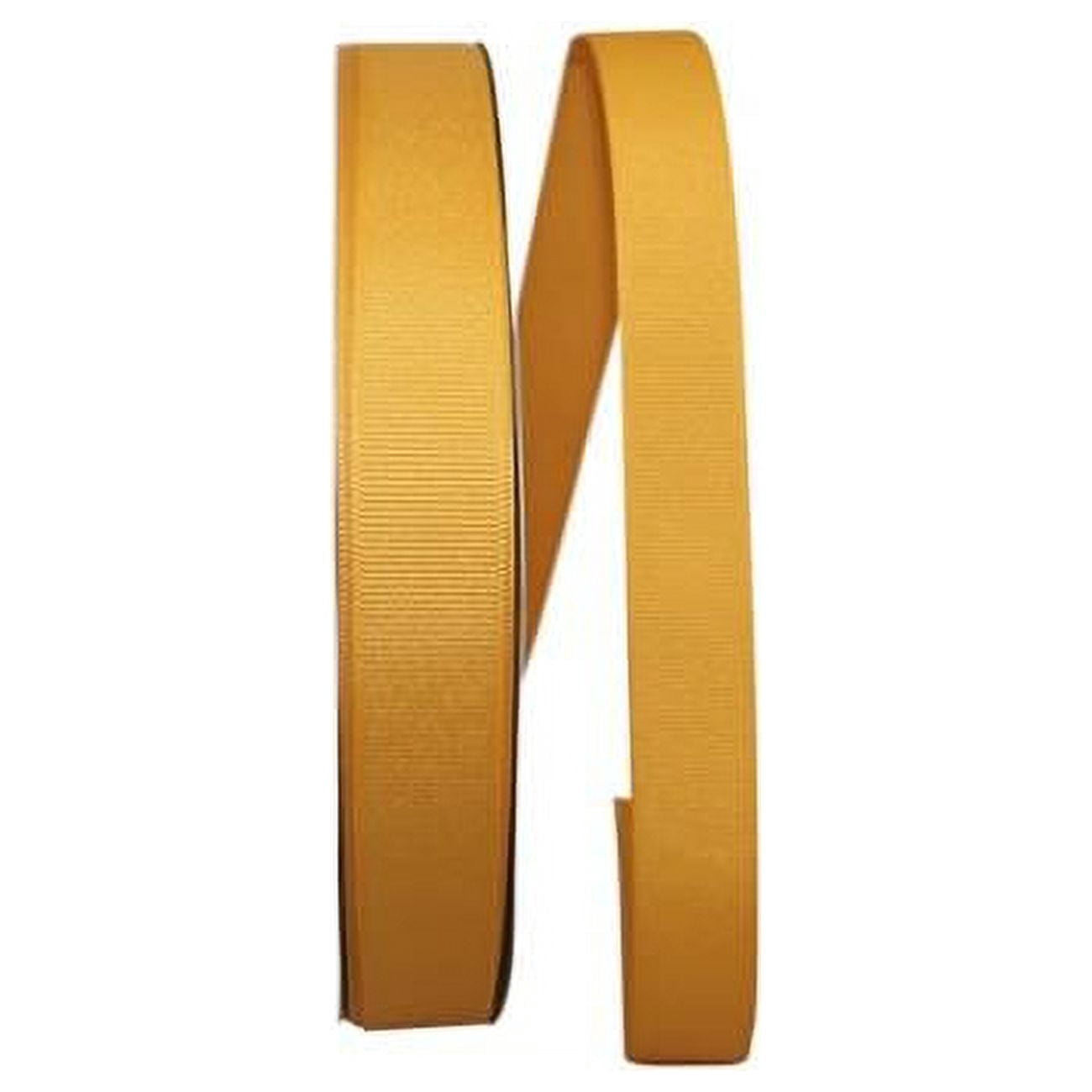 Reliant Gold Reliant Ribbon - 5200-035-05C, Grosgrain Texture Ribbon, Gold, 7/8 Inch ...