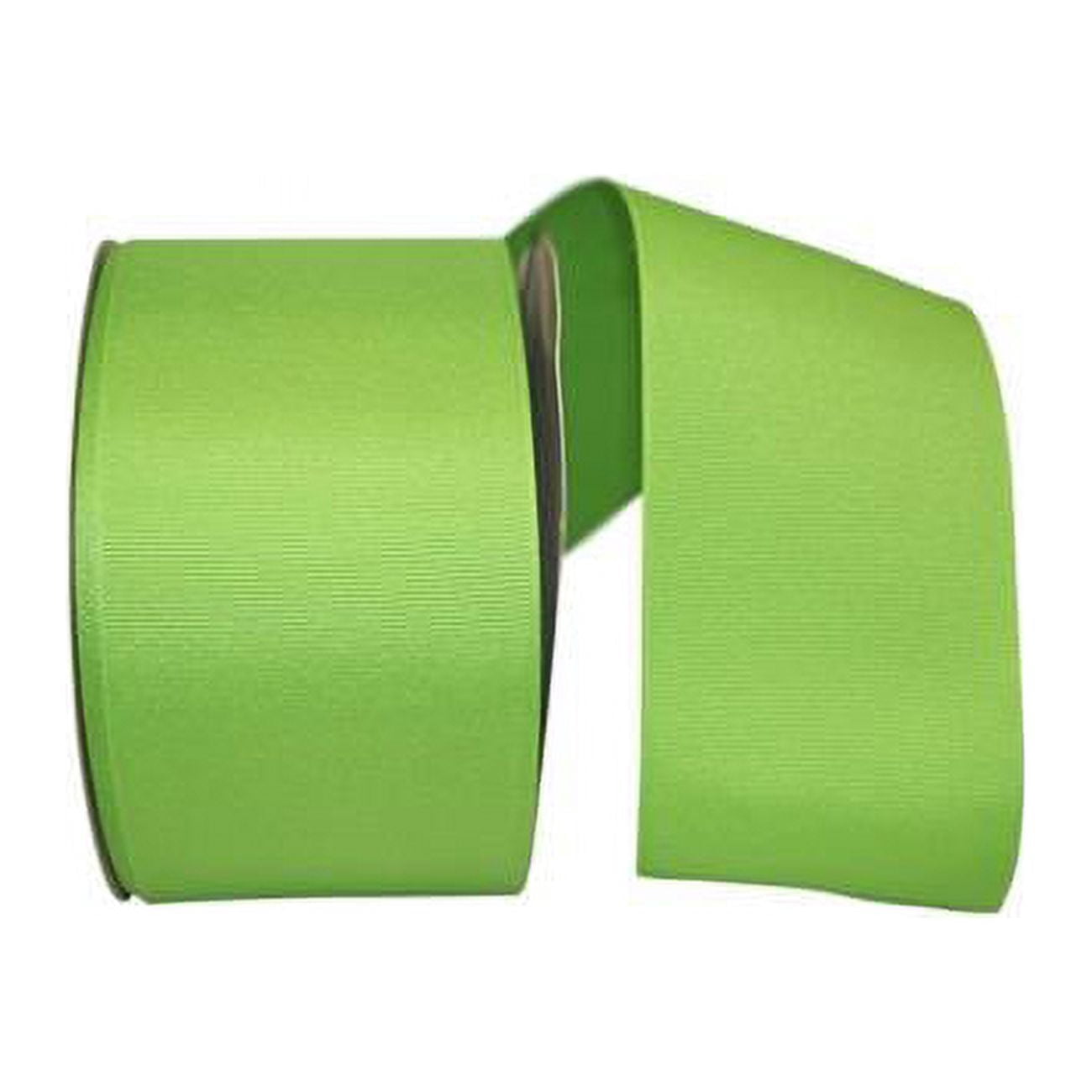 Reliant Ribbon - 5200-042-40K, Grosgrain Texture Ribbon, Apple Green, 3 ...