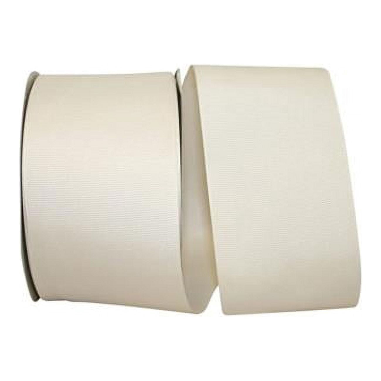 Reliant Ribbon - 5200-389-40K, Grosgrain Texture Ribbon, Antique White ...