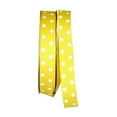 thumbnail image 1 of Reliant Ribbon - 5202-640-05K, Grosgrain Aspirin Dots Ribbon, Lemon, 7/8 Inch, 50 Yards, 1 of 1