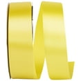 thumbnail image 1 of Reliant Ribbon - 5400-079-09C, Floral Satin With Firm Finish Ribbon, Yellow, 1-3/8 Inch, 100 Yards, 1 of 1