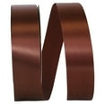 thumbnail image 1 of Reliant Ribbon - 5400-092-09C, Floral Satin With Firm Finish Ribbon, Brown, 1-3/8 Inch, 100 Yards, 1 of 1
