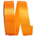 thumbnail image 1 of Reliant Ribbon - 5400-762-09C, Floral Satin With Firm Finish Ribbon, Tangerine, 1-3/8 Inch, 100 Yards, 1 of 1