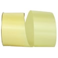 thumbnail image 1 of Reliant Ribbon - 5400-927-40K, Floral Satin With Firm Finish Ribbon, Maize, 2-1/2 Inch, 50 Yards, 1 of 1