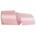 thumbnail image 1 of Reliant Ribbon - 5500-061-10K, Value Floral Satin With Firm Finish Ribbon, Pink, 4 Inch, 50 Yards, 1 of 1