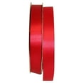 thumbnail image 1 of Reliant Ribbon - 5500-065-05C, Value Floral Satin With Firm Finish Ribbon, Red, 7/8 Inch, 100 Yards, 1 of 1