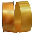 thumbnail image 1 of Reliant Ribbon - 5800-035-16C, Tuxedo Stripes Ribbon, Gold, 1-7/8 Inch, 100 Yards, 1 of 1