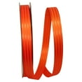 thumbnail image 1 of Reliant Ribbon - 5800-058-03C, Tuxedo Stripes Ribbon, Orange, 5/8 Inch, 100 Yards, 1 of 1