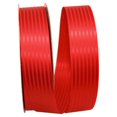 thumbnail image 1 of Reliant Ribbon - 5800-065-09C, Tuxedo Stripes Ribbon, Red, 1-3/8 Inch, 100 Yards, 1 of 1