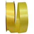 thumbnail image 1 of Reliant Ribbon - 5800-662-09C, Tuxedo Stripes Ribbon, Yellow Gold, 1-3/8 Inch, 100 Yards, 1 of 1