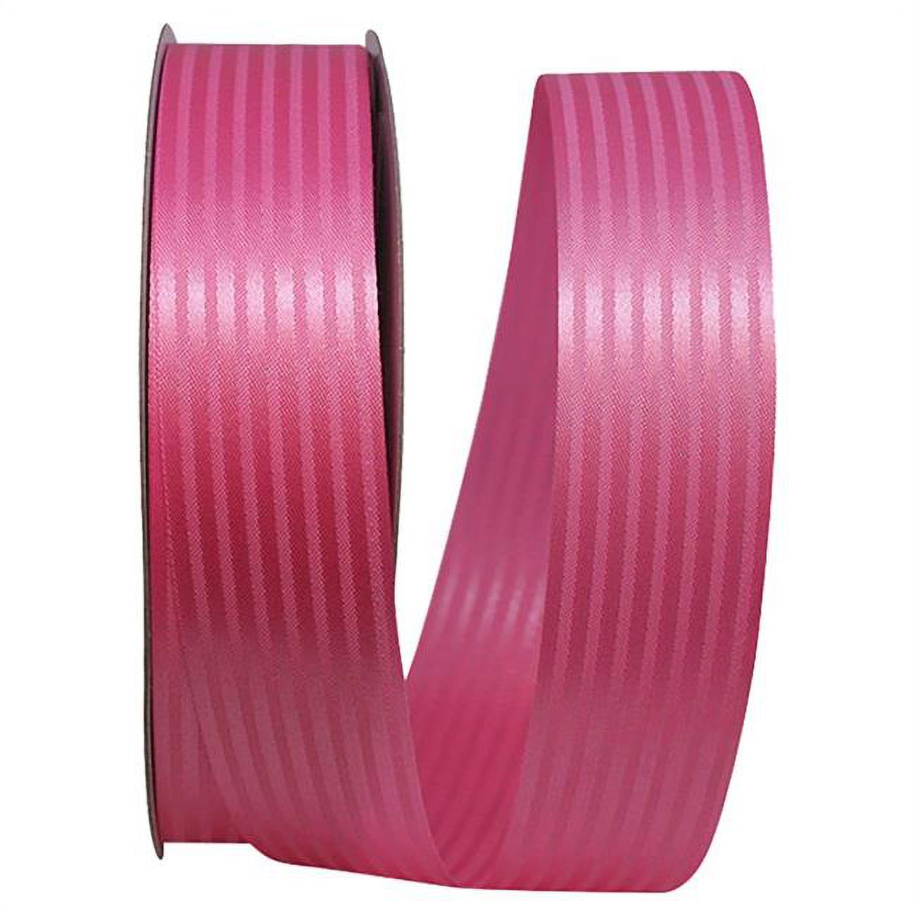 Reliant Ribbon - 5800-963-09C, Tuxedo Stripes Ribbon, Azalea, 1-3/8 ...