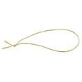 thumbnail image 1 of Reliant Ribbon - 60140-035-25M, Elastic Hangtag String Loop Home Decor Trimmings, Gold, 6 Inch, 1000 Pieces, 1 of 1