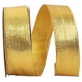 thumbnail image 1 of Reliant Ribbon 60229W-085-09J 1.5 in. 25 Yards Woven Metallic Lame Wired Edge Ribbon, Copper, 1 of 1