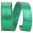 thumbnail image 1 of Reliant Ribbon - 60229W-510-09J, Woven Lame Wired Edge Ribbon, Emerald, 1-1/2 Inch, 25 Yards, 1 of 1
