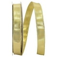 thumbnail image 1 of Reliant Ribbon - 60234W-035-03J, Woven Lame 3 Wired Edge Ribbon, Gold, 5/8 Inch, 25 Yards, 1 of 1