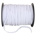 thumbnail image 1 of Reliant Ribbon - 60246-030-01C, Elastic - Masks Use - Flat Nylon , White, 1/4 Inch, 100 Yards, 1 of 1