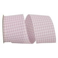 thumbnail image 1 of Reliant Ribbon - 7101-168-40J, Gingham Check Ribbon, Powder Pink, 2-1/2 Inch, 25 Yards, 1 of 1