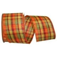 thumbnail image 1 of Reliant Ribbon - 92317W-001-40F, Planters Plaid Value Wired Edge Ribbon, Multi, 2-1/2 Inch, 10 Yards, 1 of 1