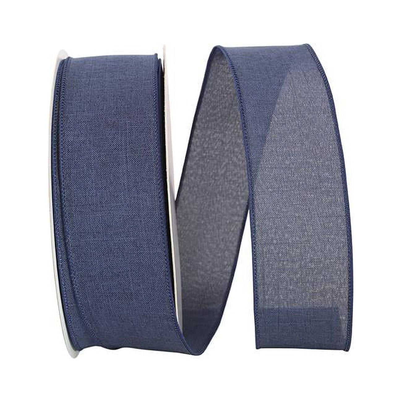 Reliant Ribbon Script Reliant Ribbon - 92573W-177-40K, Everyday Linen Value Wired Edge Ribbon ...