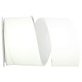 thumbnail image 1 of Reliant Ribbon - 92799W-030-40F, Velvet Color Wired Edge Ribbon, White, 2-1/2 Inch, 10 Yards, 1 of 1