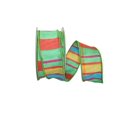 thumbnail image 1 of Reliant Ribbon - 92867W-044-09F, Citrus Life Plaid Wired Edge Ribbon, Green, 1-1/2 Inch, 10 Yards, 1 of 1