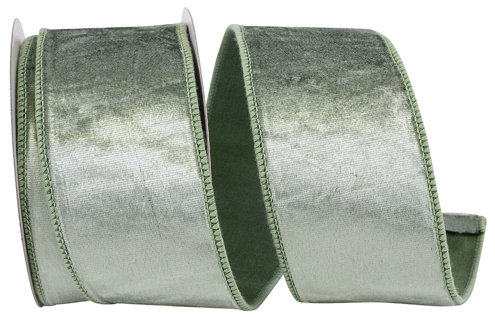 Reliant Ribbon - 92898W-137-40F, Designer Plush Velvet Elite Wire Edge ...