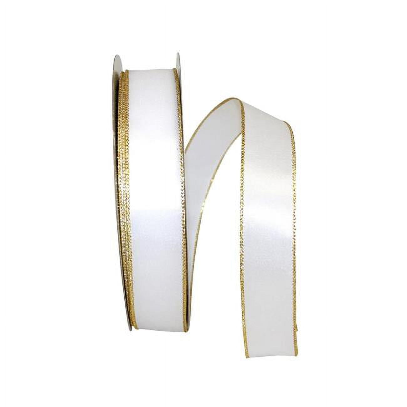 Ivory Allure Grosgrain Ribbon - 2 1/4 Inches x 50 Yards at