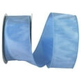 thumbnail image 1 of Reliant Ribbon - 92975W-052-40H, Dupioni Supreme Wired Edge Ribbon, Light Blue, 2-1/2 Inch, 20 Yards, 1 of 1
