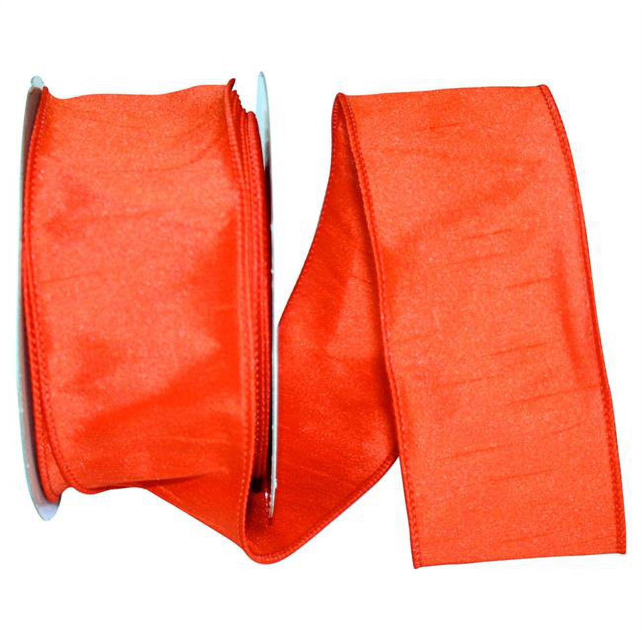 Reliant Ribbon - 92975W-058-40H, Dupioni Supreme Wired Edge Ribbon ...