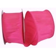 thumbnail image 1 of Reliant Ribbon - 92975W-175-40F, Dupioni Supreme Wired Edge Ribbon, Shocking Pink, 2-1/2 Inch, 10 Yards, 1 of 1
