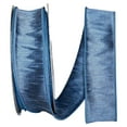 thumbnail image 1 of The Ribbon Roll - T92975W-354-09H, Dupioni Supreme Wired Edge Ribbon, French Blue, 1-1/2 Inch, 20 Yards, 1 of 1