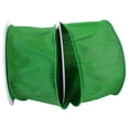 thumbnail image 1 of Reliant Ribbon 92975W-510-40F 2.5 in. 10 Yards Dupioni Supreme Wired Edge Ribbon, Emerald, 1 of 1