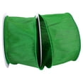 thumbnail image 1 of Reliant Ribbon - 92975W-510-40F, Dupioni Supreme Wired Edge Ribbon, Emerald, 2-1/2 Inch, 10 Yards, 1 of 1