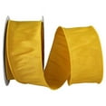thumbnail image 1 of Reliant Ribbon - 92975W-662-40H, Dupioni Supreme Wired Edge Ribbon, Yellow Gold, 2-1/2 Inch, 20 Yards, 1 of 1