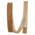 thumbnail image 1 of Reliant Ribbon - 93133-035-03J, Corsage Mesh Glitter Ribbon, Gold, 5/8 Inch, 25 Yards, 1 of 1