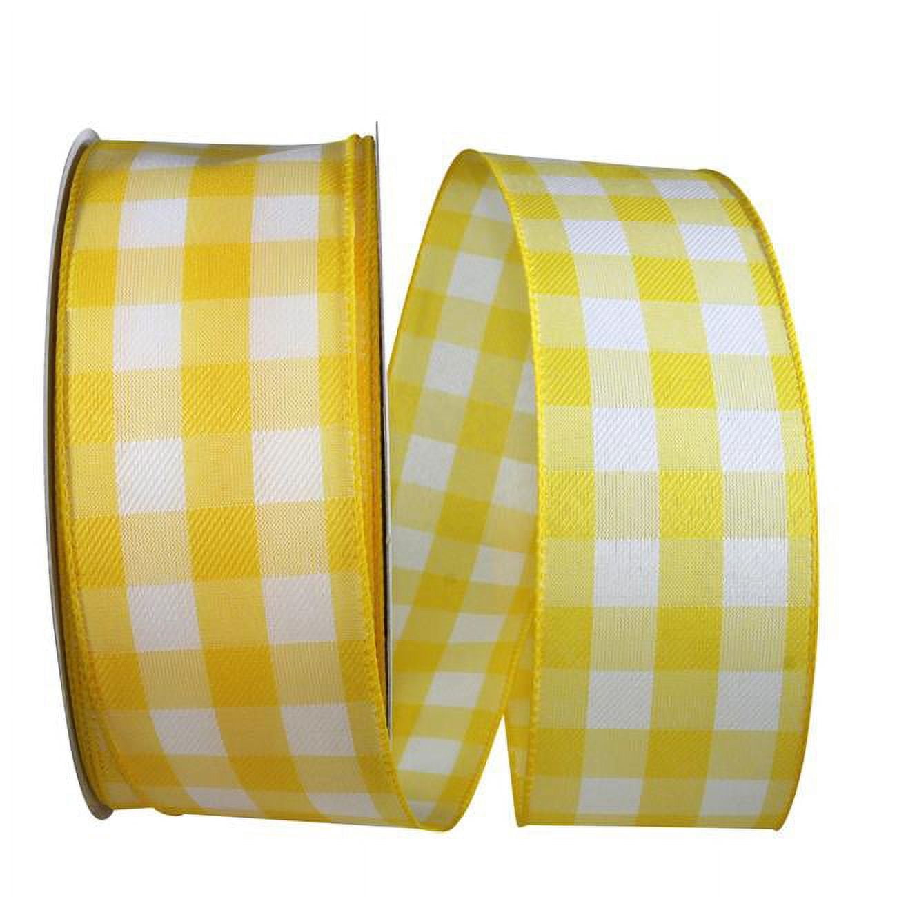 Reliant Ribbon - 93228W-079-40K, Celine Plaid Twill Value Wired Edge ...