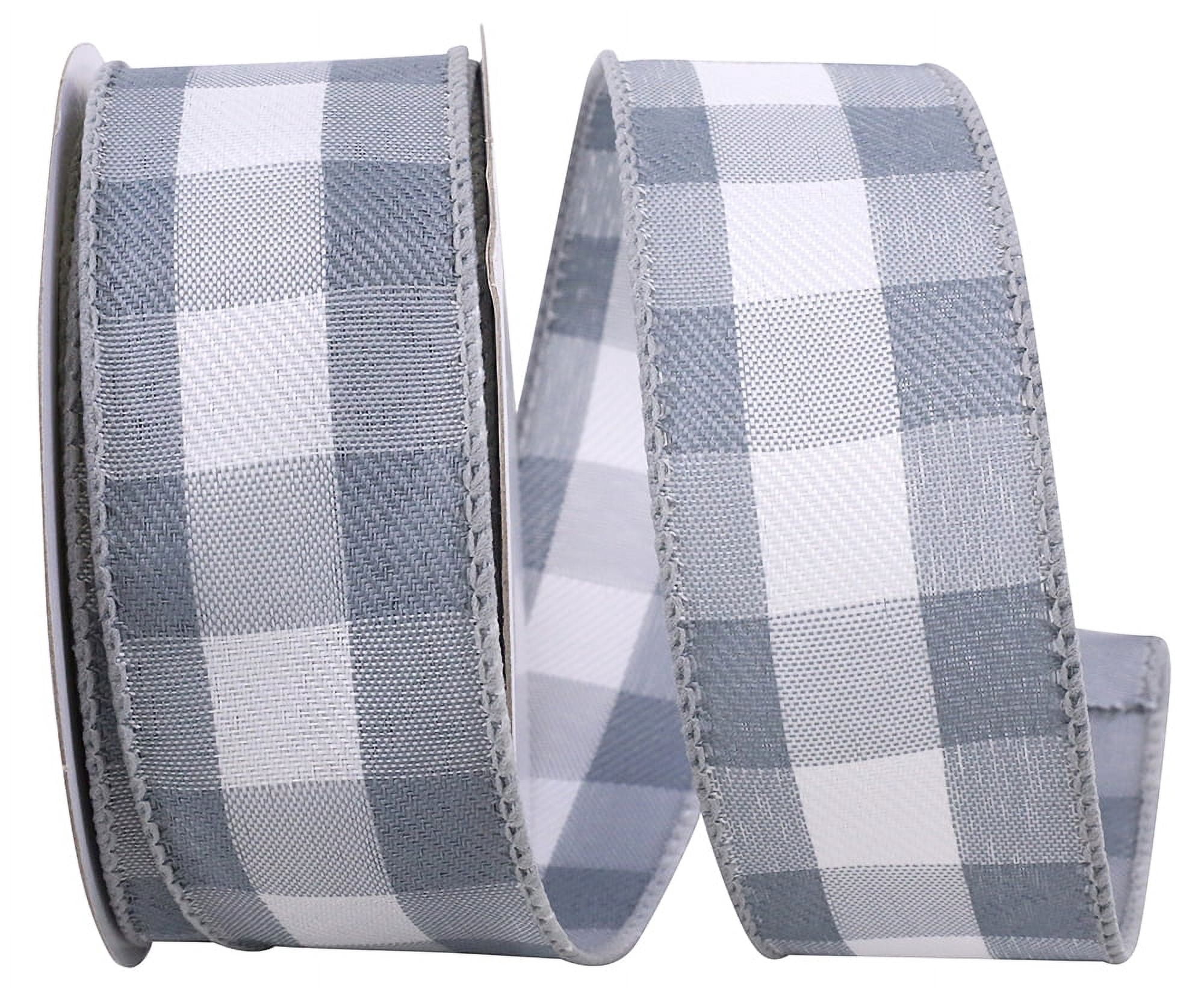 Reliance Ribbon Reliant Ribbon - 93228W-900-09F, Celine Plaid Twill Value Wired Edge ...