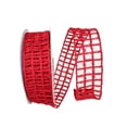 thumbnail image 1 of Reliant Ribbon - 93344W-065-40H, Grand Jute Box Sparkle Wired Edge Ribbon, Red, 2-1/2 Inch, 20 Yards, 1 of 1