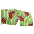 thumbnail image 1 of Reliant Ribbon - 93400W-001-40F, Watermelon Fresh Wired Edge Ribbon, Multi, 2-1/2 Inch, 10 Yards, 1 of 1
