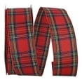 thumbnail image 1 of Reliant Ribbon - 93460W-001-40K, Traditional Multi Plaid Twill Wired Edge Ribbon, Multi, 2-1/2 Inch, 50 Yards, 1 of 1