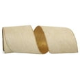 thumbnail image 1 of Reliant Ribbon - 93494W-035-10F, Glitter Velvet Crushed Lame Backed Wired Ribbon, Gold, 4 Inch, 10 Yards, 1 of 1