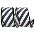 thumbnail image 1 of Reliant Ribbon - 93823W-984-40F, Ribbon, Black/white, 2-1/2 Inch, 10 Yards, 1 of 1
