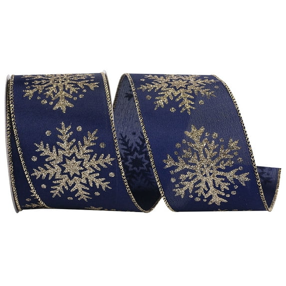 Reliant Ribbon - 94068W-055-40F, Ribbon, Navy, 2-1/2 Inch, 10 Yards