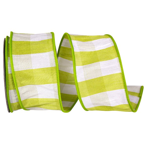 Reliant Ribbon - 94106W-535-40F, Ribbon, Green Grass, 2-1/2 Inch, 10 Yards