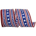 thumbnail image 1 of Reliant Ribbon - 94128W-653-40F, Ribbon, Red/white/blue, 2-1/2 Inch, 10 Yards, 1 of 1