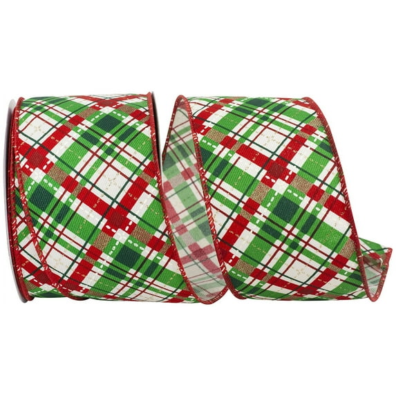 Reliant Ribbon - 94206W-510-40F, Ribbon, Emerald, 2-1/2 Inch, 10 Yards