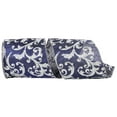 thumbnail image 1 of Reliant Ribbon - 94212W-055-10F, Ribbon, Navy, 4 Inch, 10 Yards, 1 of 1