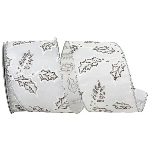 Reliant Ribbon - 94232W-030-40F, Ribbon, White, 2-1/2 Inch, 10 Yards